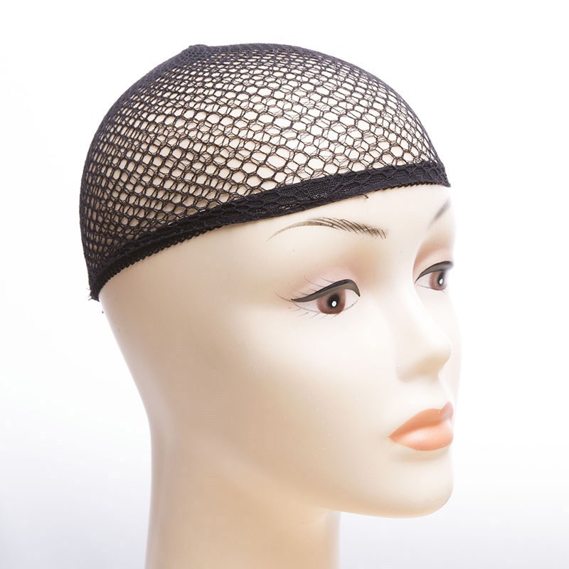 Wig hair net two high elastic invisible net cap cross-border European and American wig hair net large packaging in stock direct sales