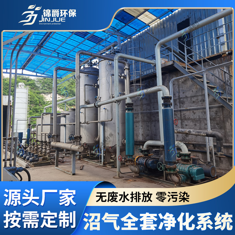 Biogas Desulfurization Purification Equipment Biogas Desulfurizer Dry Desulfurization Tank Custom Jin Jue Environmental