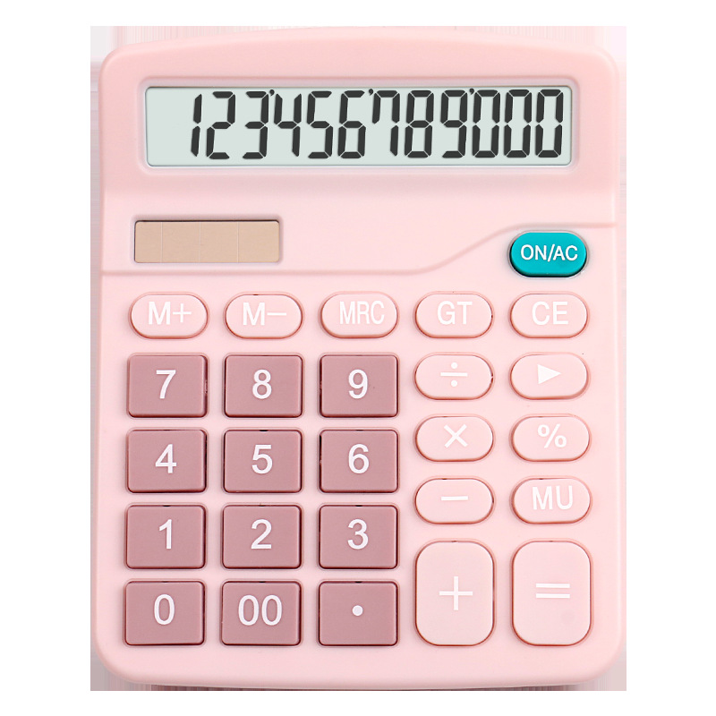 Solar Calculator High Color Value Voice Calculator Student Financial Office Desktop Computer Wholesale
