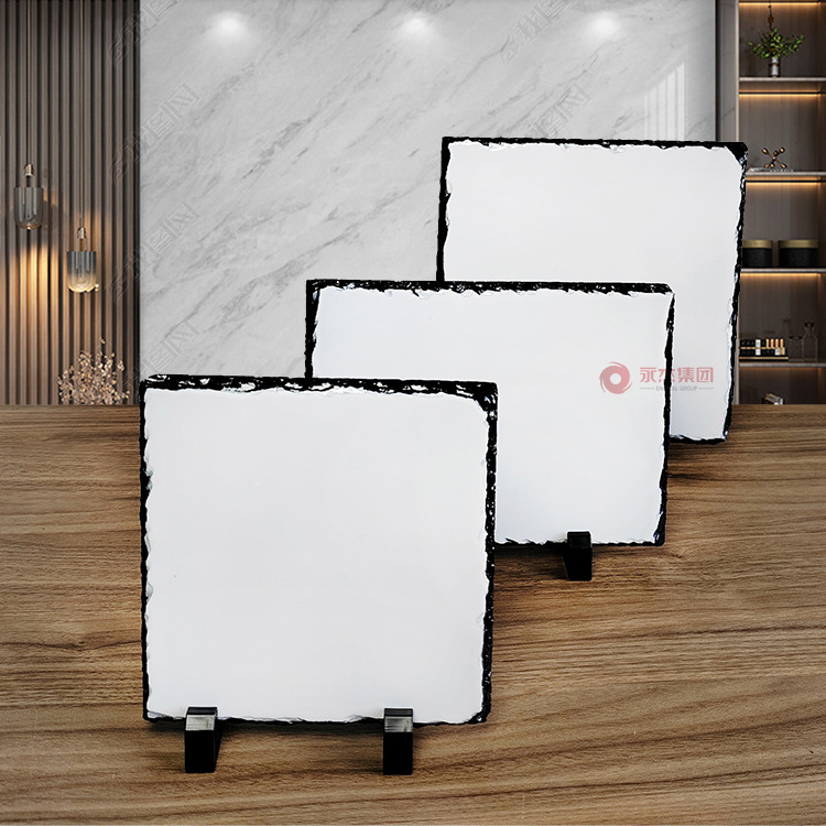 Cross-Border Heat Transfer Stone Painting Blank Coating Natural Rock Stone Painting Sublimation Stone Painting Rock Print