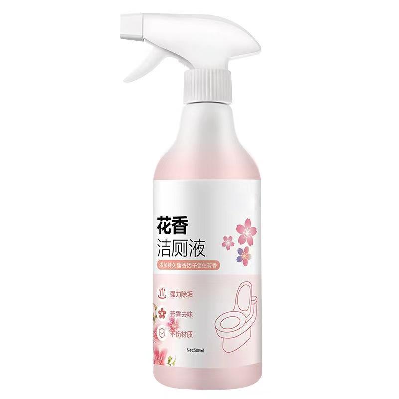 Floral Toilet Cleaning and Stain Removal Bathroom Cleaner with Fresh Scent