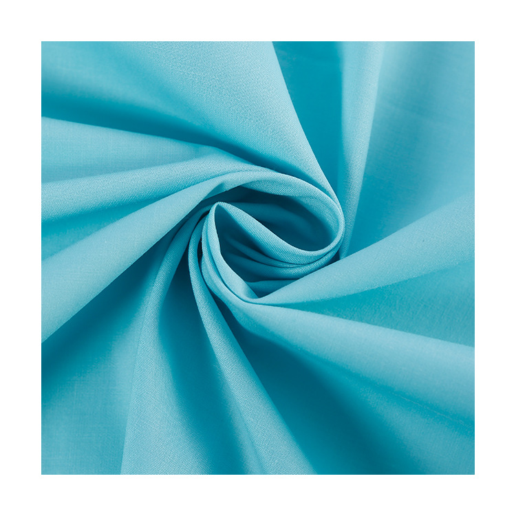 Tc Stretch Poplin Cvc Twill Spot School Uniform Fabric Business Wear Fabric Workwear Tr Beiji Suit Shirt Material