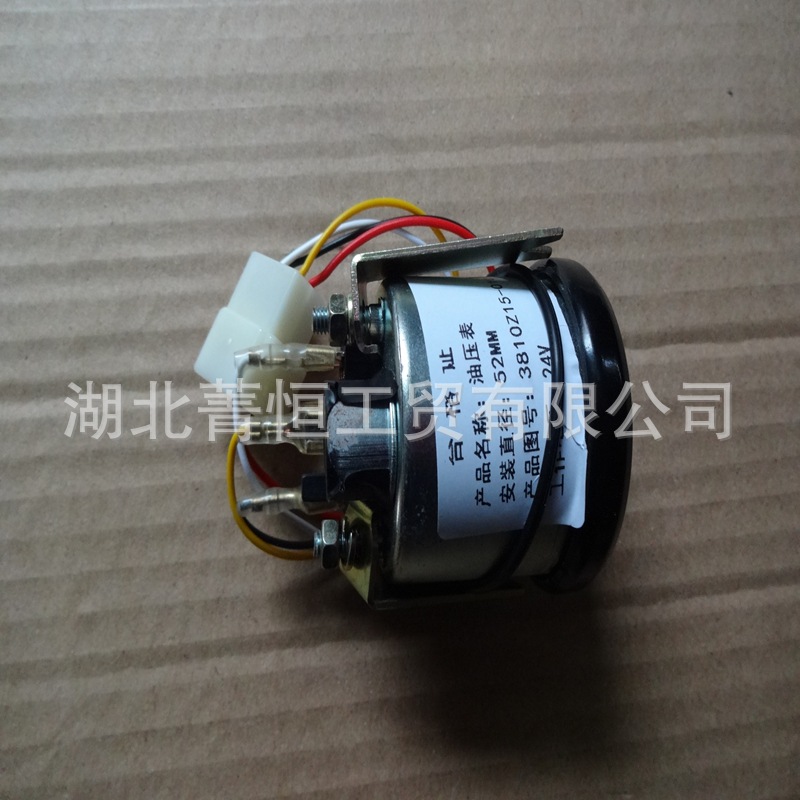 Construction Machinery Oil Pressure Gauge 3810Z15-010