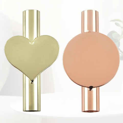 In stock Nordic style wall decoration paste punch-free pendant metal flower arrangement artificial flower indoor wall decoration vase