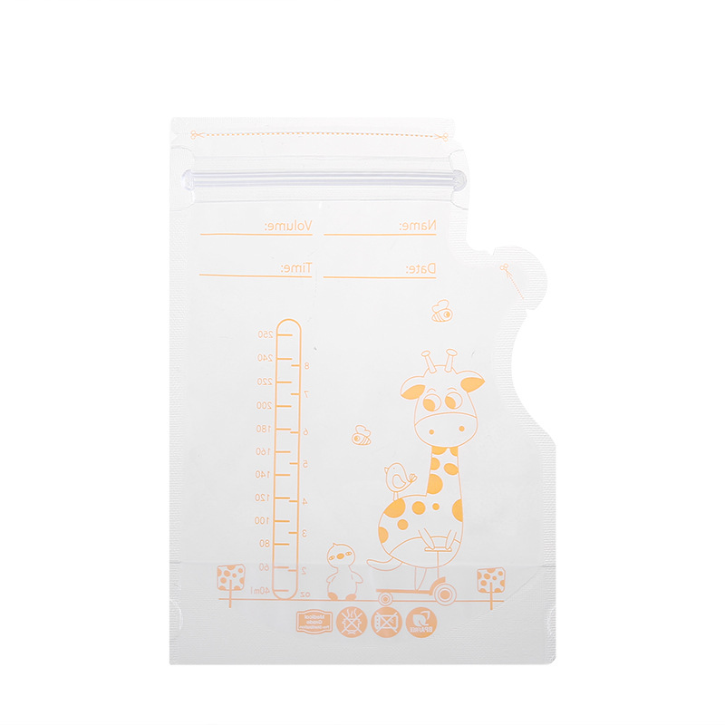 Breast Milk Storage Bag, Breast Milk Special Fresh-Keeping Bag, Milk Powder Bag, Portable Disposable Spout-Type Milk Storage Bag, Small Capacity Milk Storage Bag