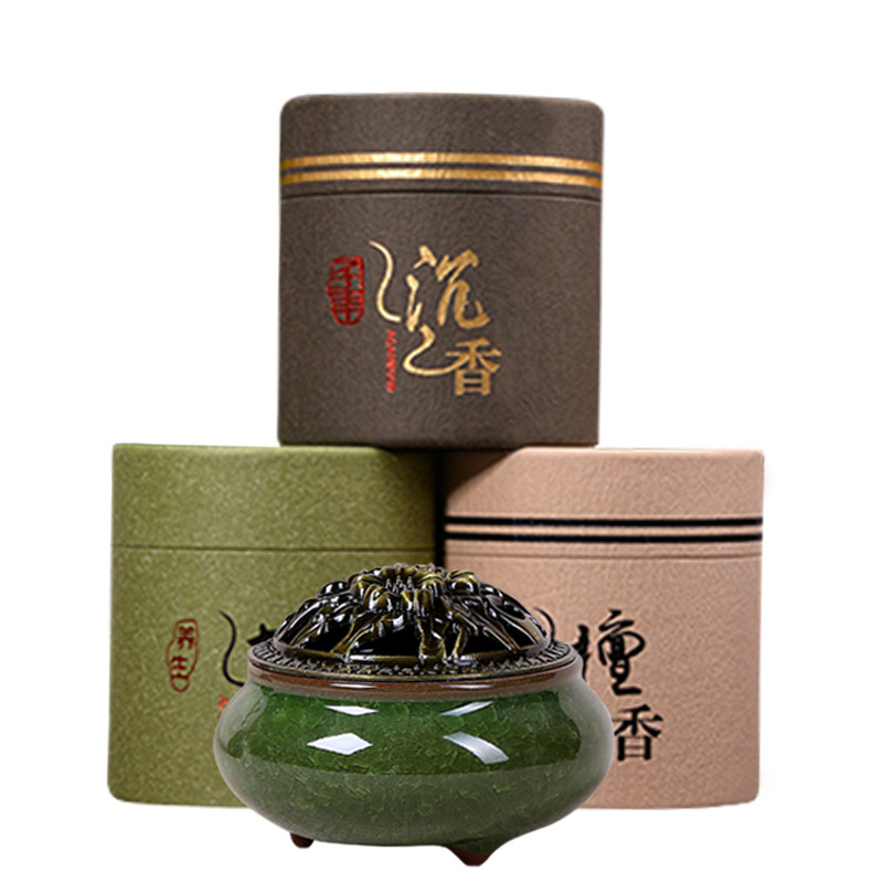 Natural Laoshan Sandalwood Agarwood Mugwort 4-Hour Incense Coil Indoor Fragrance Bedroom Sleep Aid Incense Coil Mugwort Deodorizing and Odor Removing