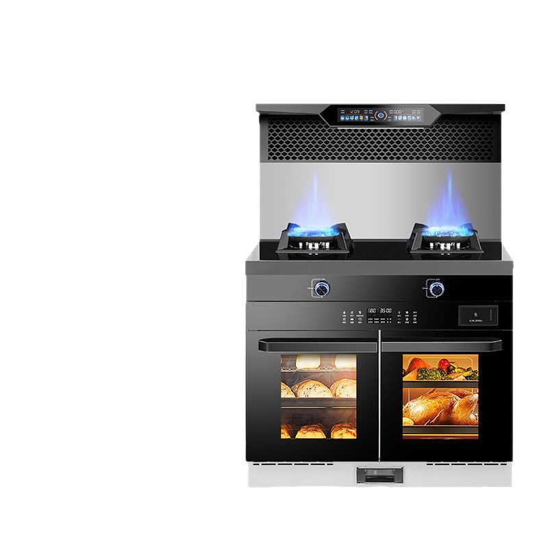 Xinfei Integrated Stove Household All-In-One Stove Disinfection Cabinet Steam Oven All-In-One Range Hood Gas Stove Automatic Cleaning