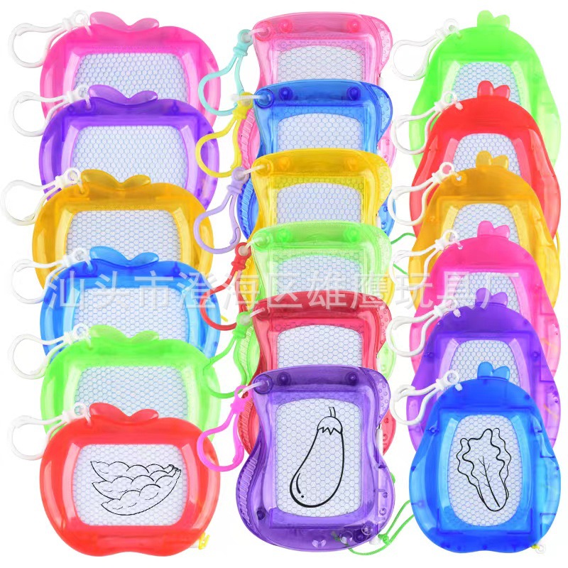 Новая магнитная маленькая доска для рисования для детей, магнитная доска для граффити, брелок, мини-доска для письма