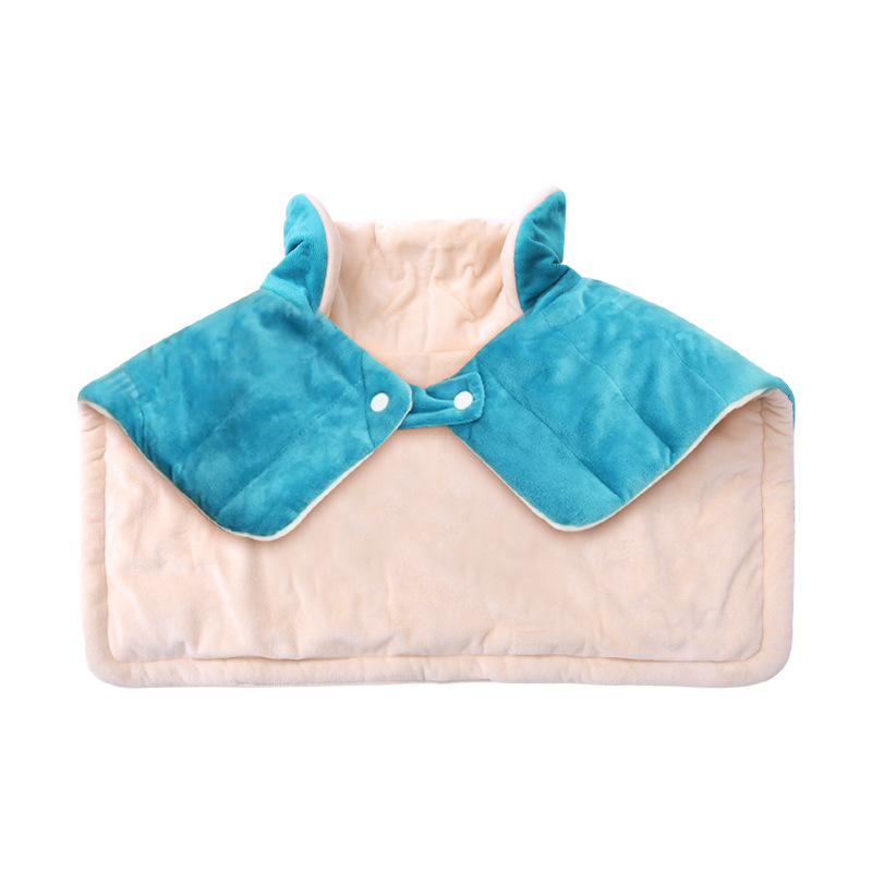 Cross-Border Amazon Gravity Heating Shawl Thermal Insulation Shoulder and Neck Hot Compress Physiotherapy Pad Neck and Shoulder Shawl Heating Pad