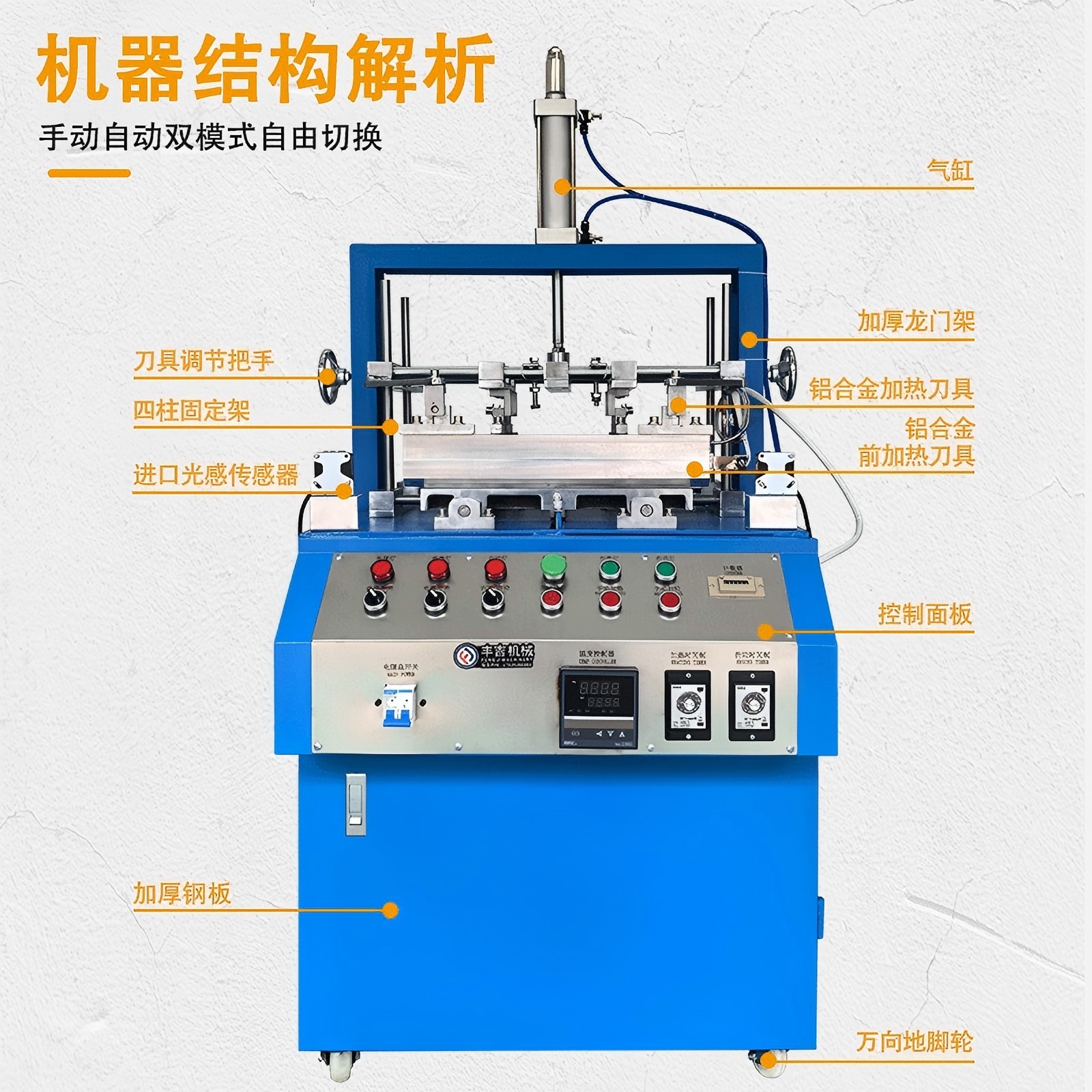 Fully Automatic Pvc Pet Blister Three-Sided Folding Machine Bubble Shell Card Insertion Blister Folding Equipment Four-Sided Folding Machine