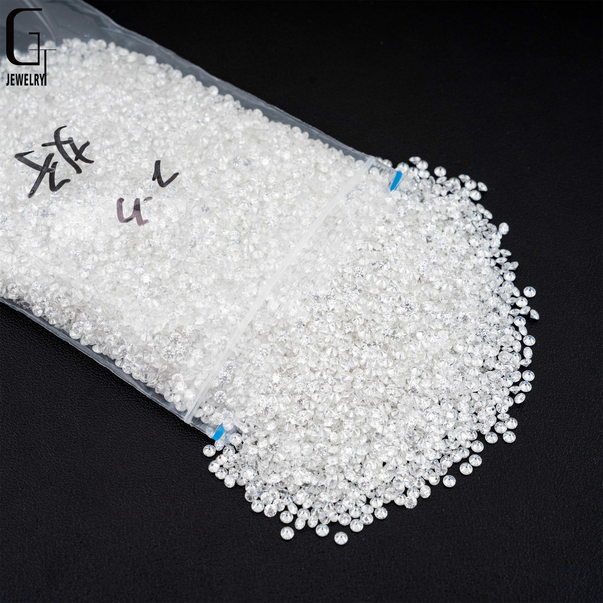 Моиссанит маленькие бриллианты D цвет VVS чистота 0.7mm-3.0mm ультра-белые бриллианты в наличии ювелирные изделия с инкрустацией камней