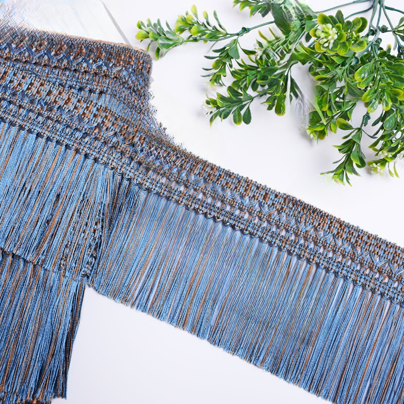 Curtain Tassel Lace Centimeter Straight Dragon Whisker Edge Curtain Table Edge Decorative Lace Tassel Accessories Wholesale