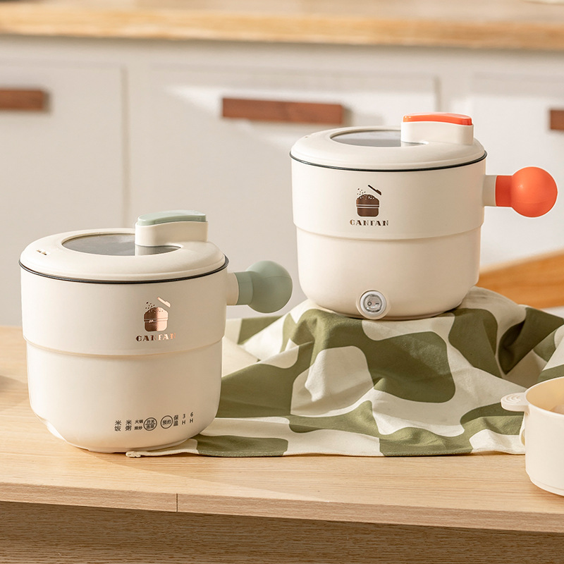 Многофункциональная электрическая чаша для лапши, мини-горячая кастрюля для студентов, электрическая кастрюля