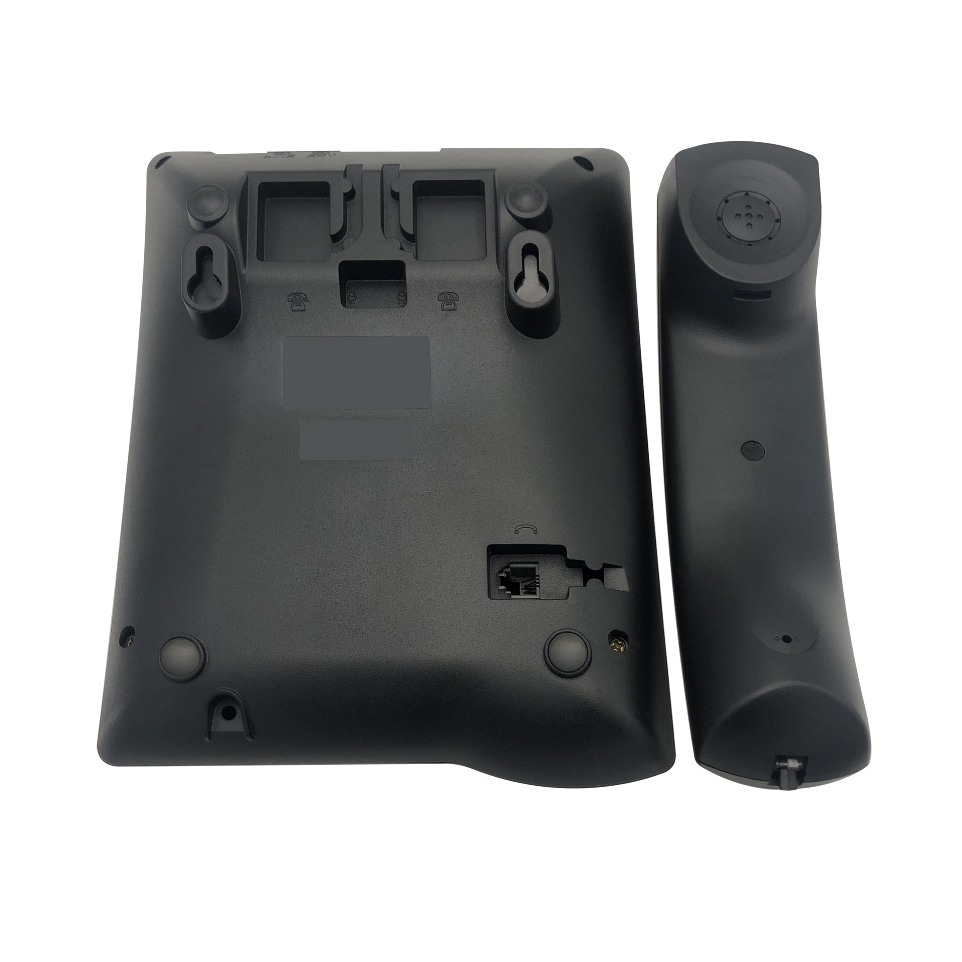 Black Telephone One Button Dial Telephone Home Telephone Office Telephone Caller Display Telephone