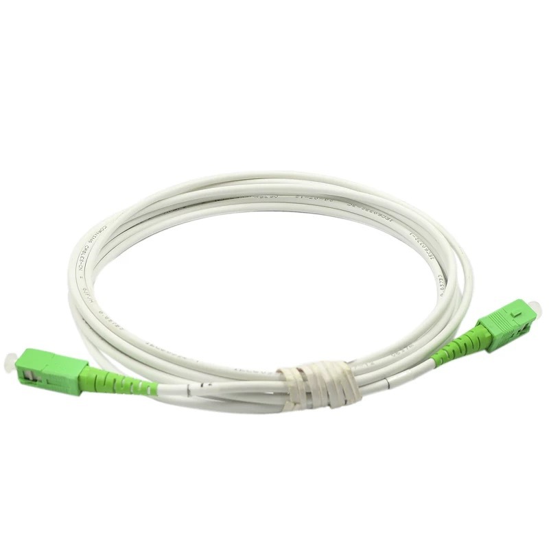 SC/APC-SC/APC Single Mode Single Core Fiber Jumper 9/125 Telecom 0.9/2.0/3.0mm Single Mode Single