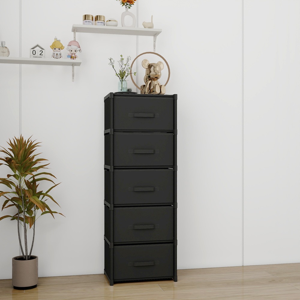 Cross-Border Exclusive Supply of Simple Drawer-Type Storage Cabinets, Fabric Storage Cabinets, Multi-Layer Combination Drawer Cabinets, Minimalist Style with Drawers