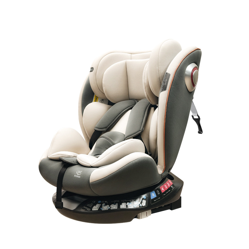 Cross-border neutral English car safety seat baby baby safety seat car for 0-12 years old can lie down and sit
