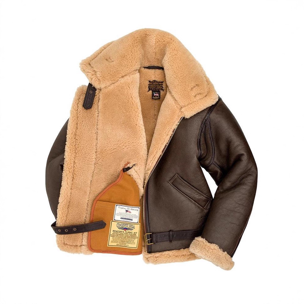 Spot Amazon Independent Station New Product Imitation Fur All-In-One Men's Jacket Long-Sleeved Artificial Fur Thick