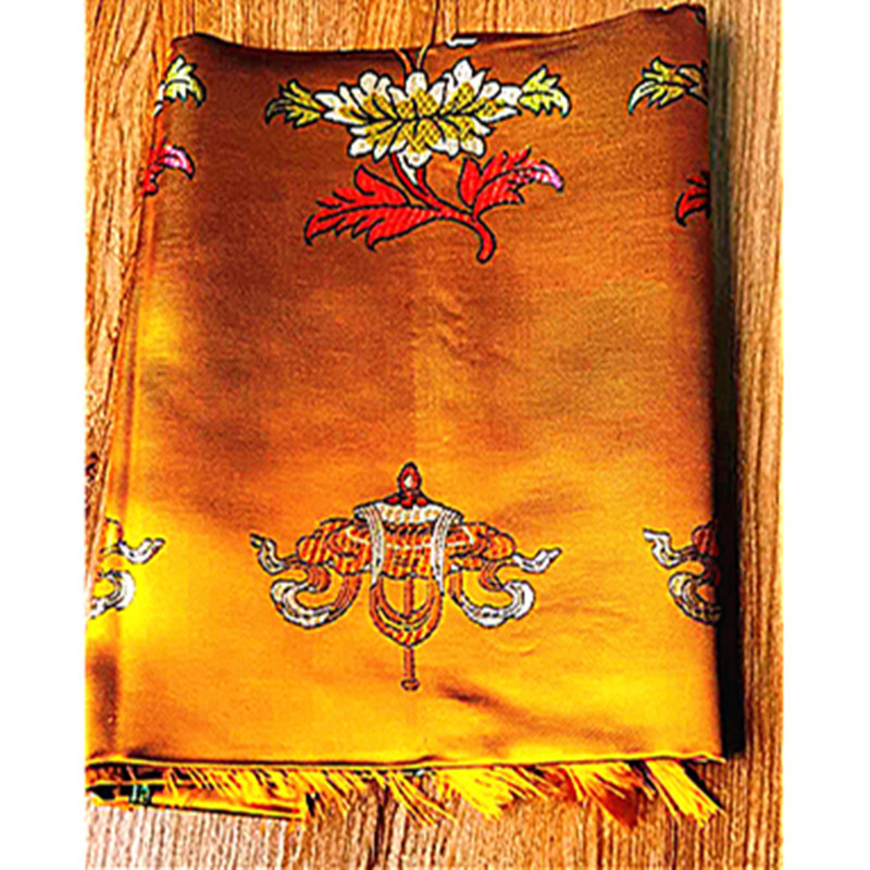 Фабрика Пэнфэй, оптовая продажа большого количества, высококачественная цветная жаккардовая вышивка, восемь благословений, пятицветная вышивка