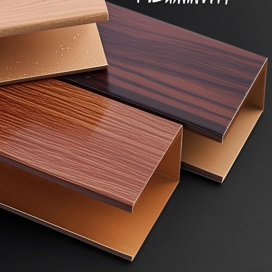 Материалы для потолочного декора, U-образный алюминиевый квадратный профиль, самостийная установка