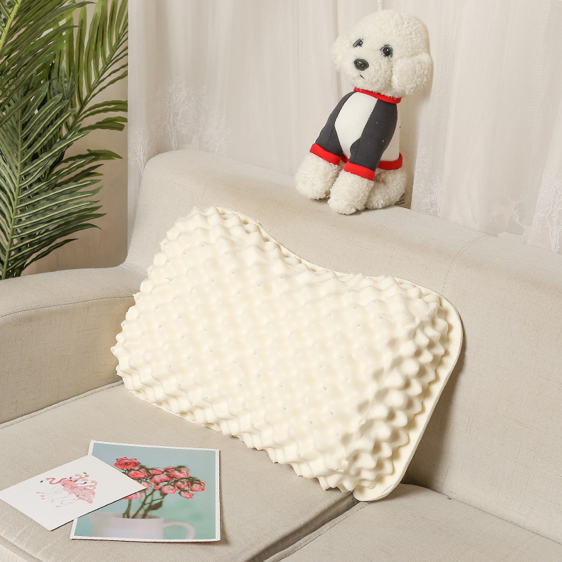 Royalknight Latex Pillow Adult Massage Cervical Spine Pillow Natural Neck Protection Pillow Core Customized Natural Latex