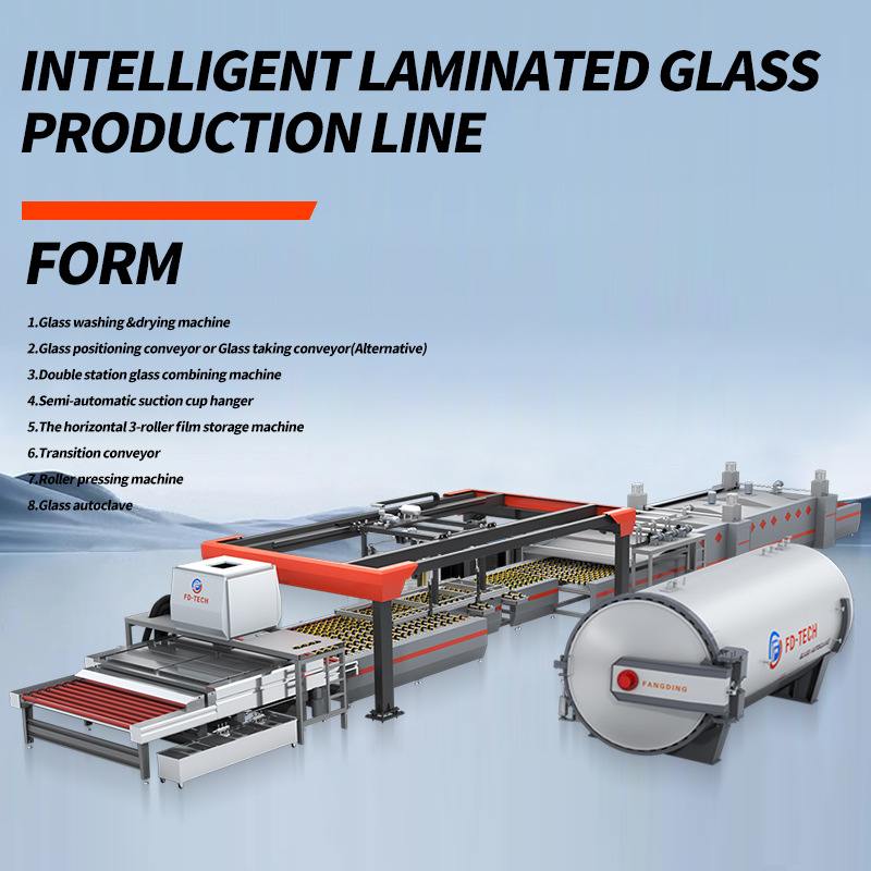 Fangding Intelligent Laminated Glass Production Line, Laminated Glass Production Line, Aut