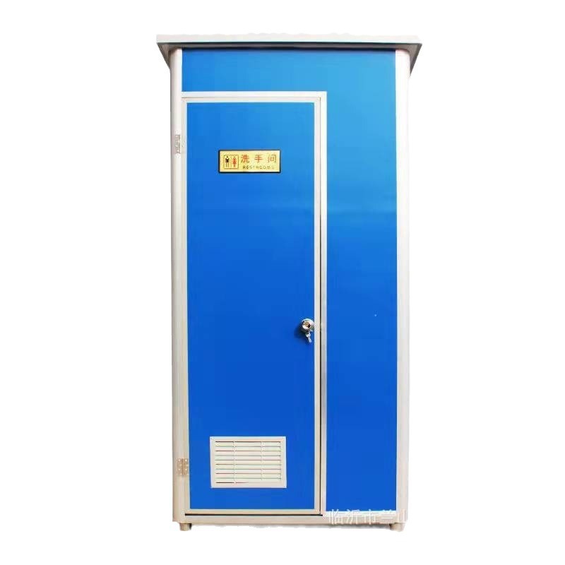 Мобильный общественный туалет из цветной стальной сэндвич-панели для сельской реконструкции