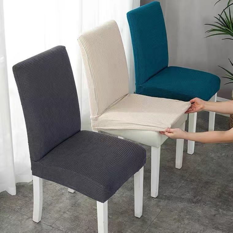 Wholesale Thickened Chair Cover Universal Chair Cover Household Dining Chair Cover Hotel Elastic One-piece Stool Package Table Chair Cover