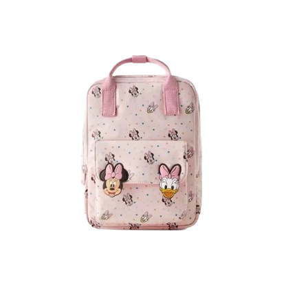 Z Pink Minnie Kindergarten Girls' Backpack Schoolbag 3-year-old 5-year-old Waterproof Backpack Children's Leisure Small Schoolbag