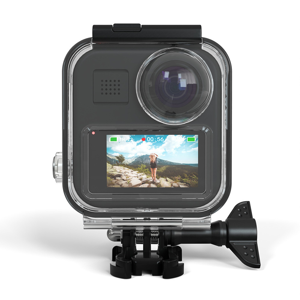 Gopro Max Waterproof Shell Panoramic Action Camera Frame Underwater Protective Cover Diving Accessories Anti-Fall Special