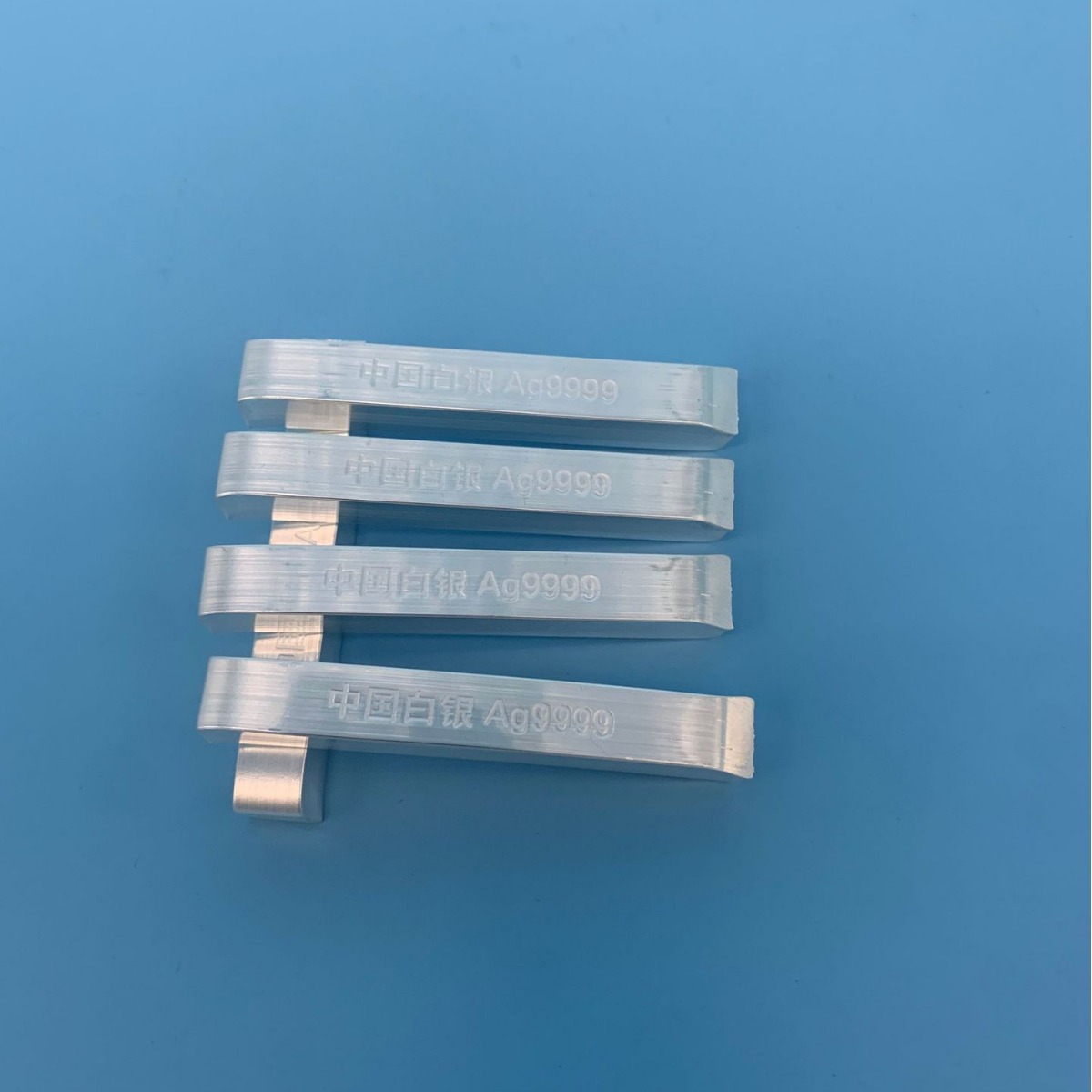 Pure Silver S9999 Silver Bar Silver Material Investment Silver Bar Silver Block Silver Brick Collection Appreciation Silver Silver Silver Material Wholesale