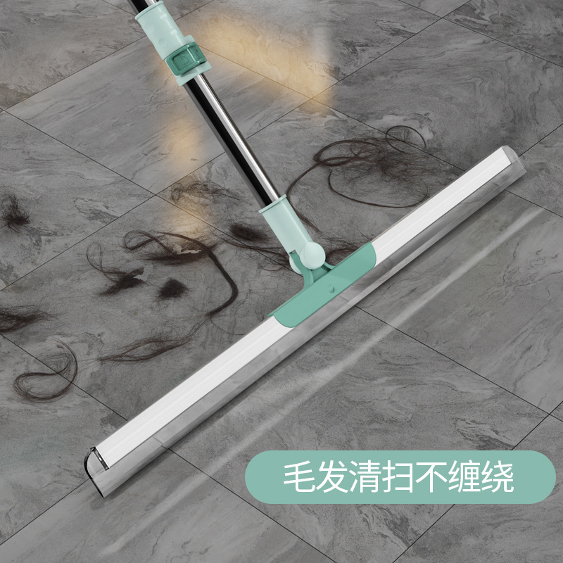 New Multifunctional Magic Broom Dust Removal Silicone Floor Scraper Floor Cleaning Broom Bathroom Toilet Wiper Artifact