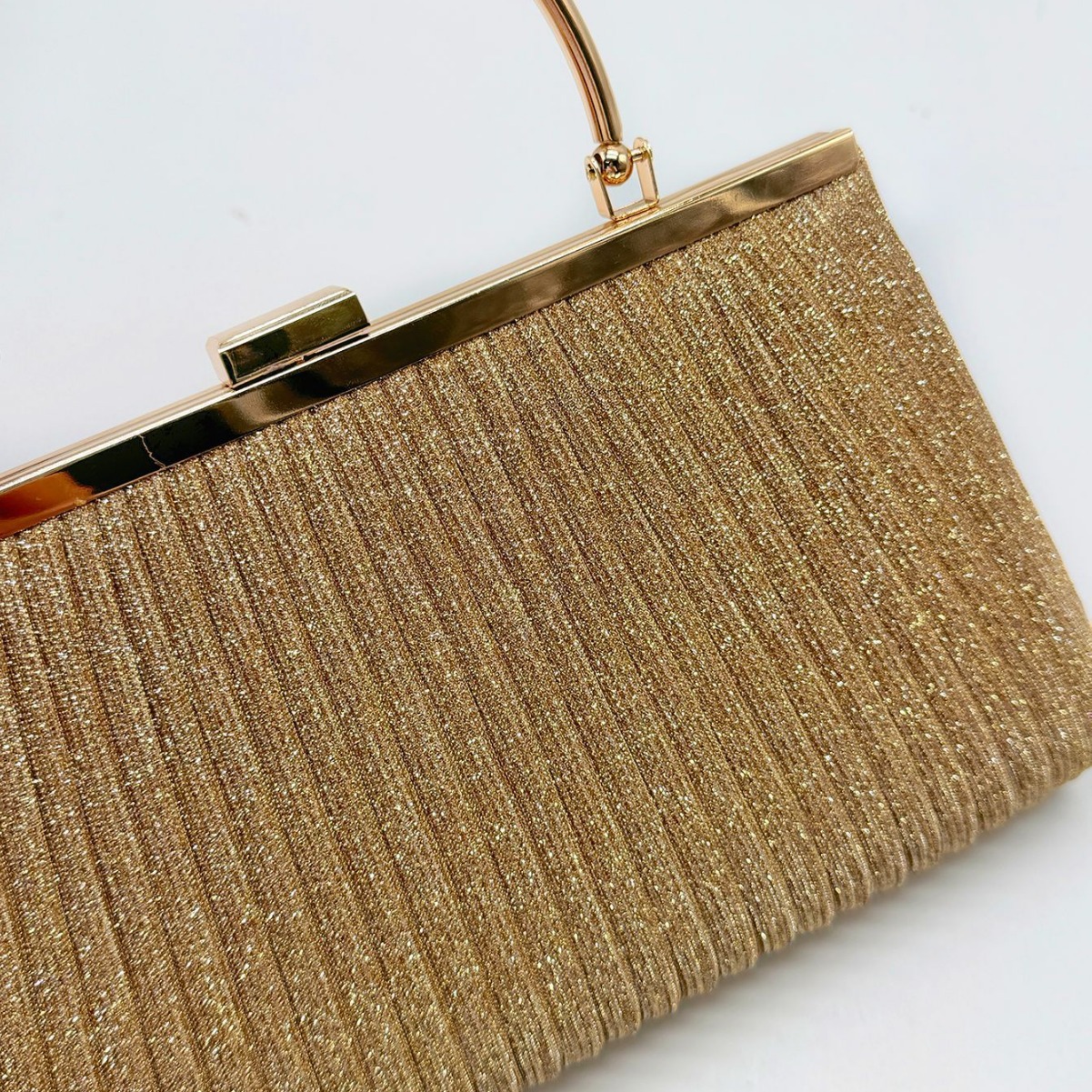 Factory Direct cross-border new light luxury European and American style evening bag New pleated bag socialite party clutch Women's bag