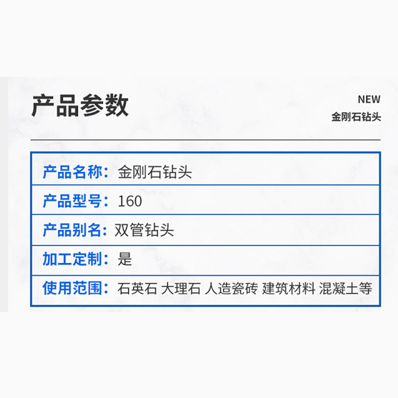 Manufacturers supply diamond drill bit hot pressing impregnated single tube double tube coring drill bit geological exploration drill bit hole opener