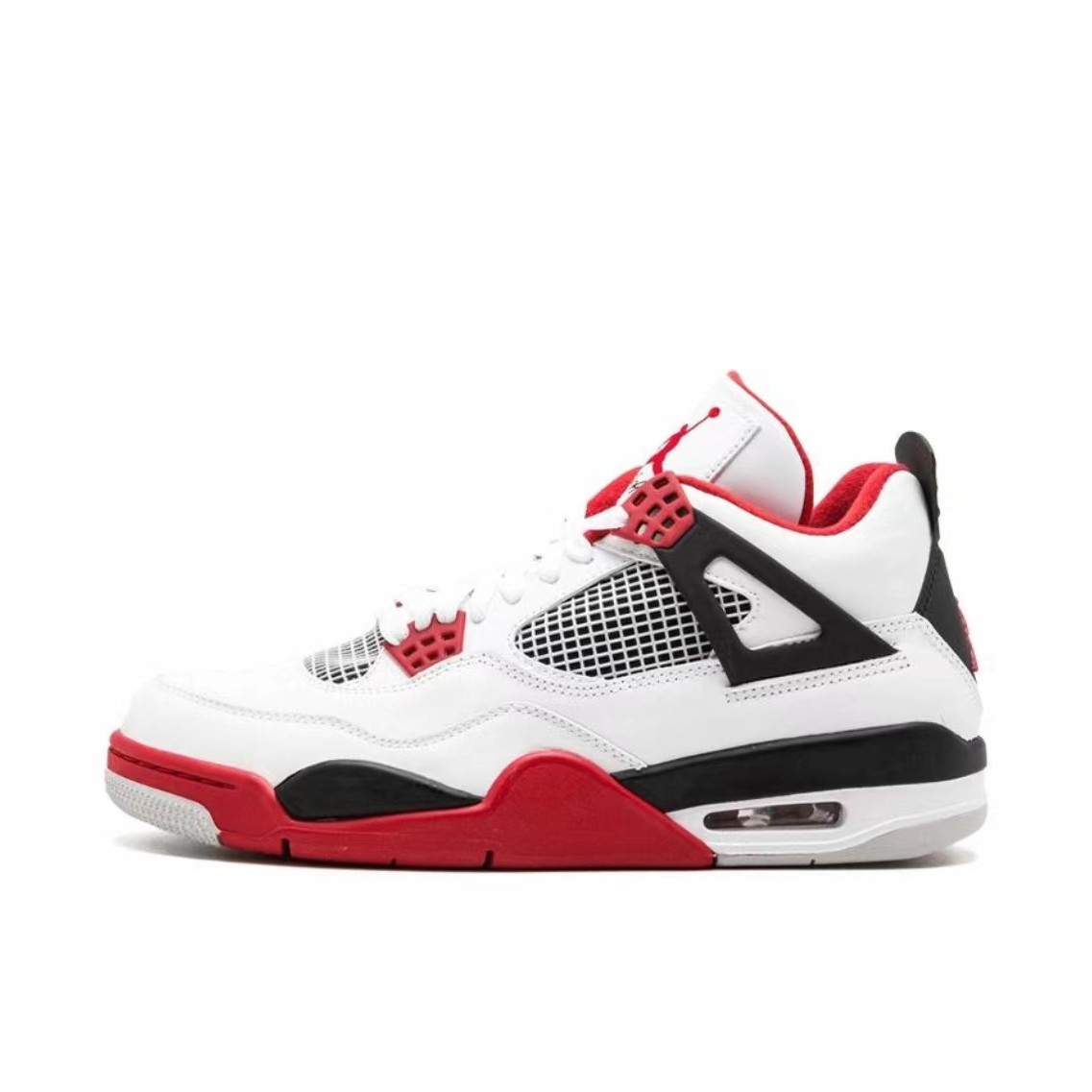 New Pure Original Aj4 Mid-Top Casual Shoes for Men and Women, Wear-Resistant Anti-Slip Air Cushion Trendy Shoes, Student Campus Couple Shoes