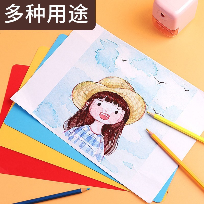 Deli student writing pad A4 children's manual copy board hard hand account special pp examination plastic A5 wholesale