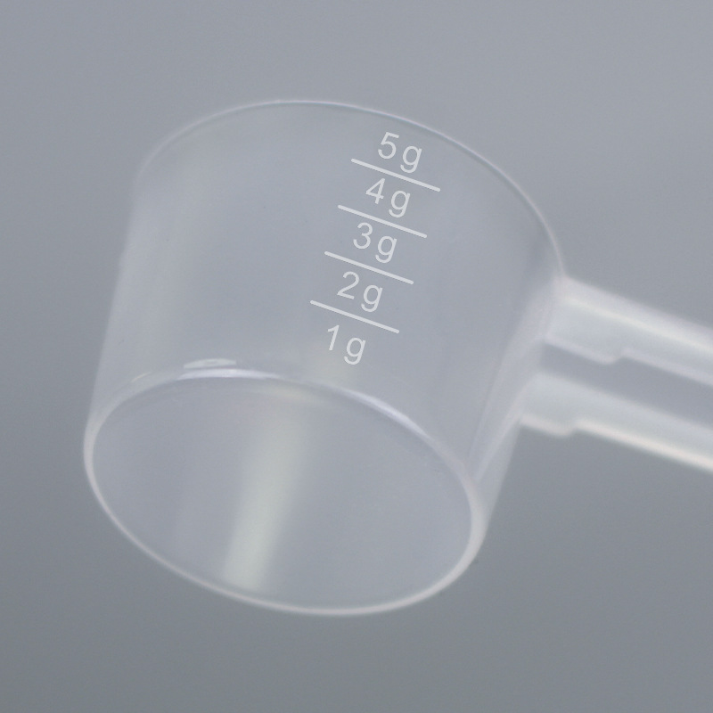 Facial Mask Powder Spoon 5g 10ml Plastic Measuring Spoon 5g Feed Fertilizer Pesticide Laundry Detergent Powder Measuring Spoon