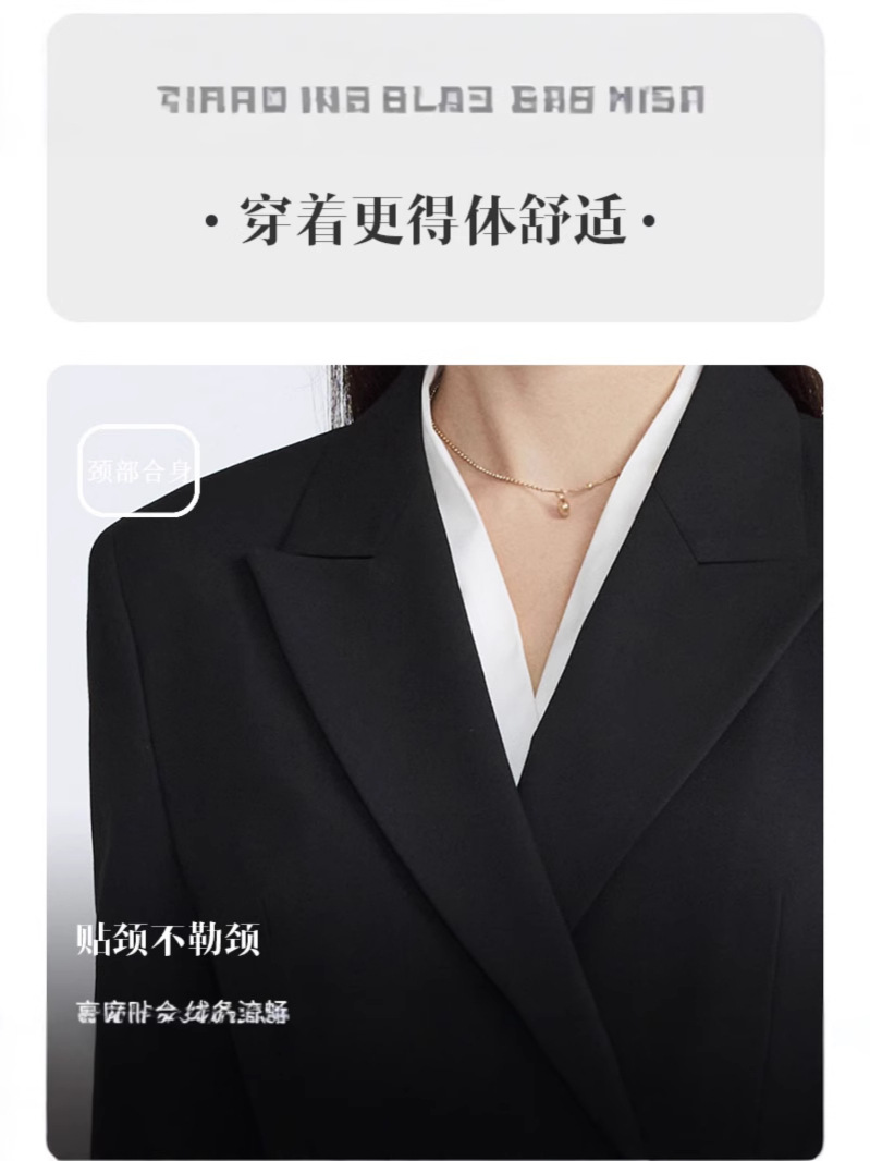 Dress High-end Suit suit Female College Student Jacket Civil Servant Interview Temperament New Suit Work Clothes Career