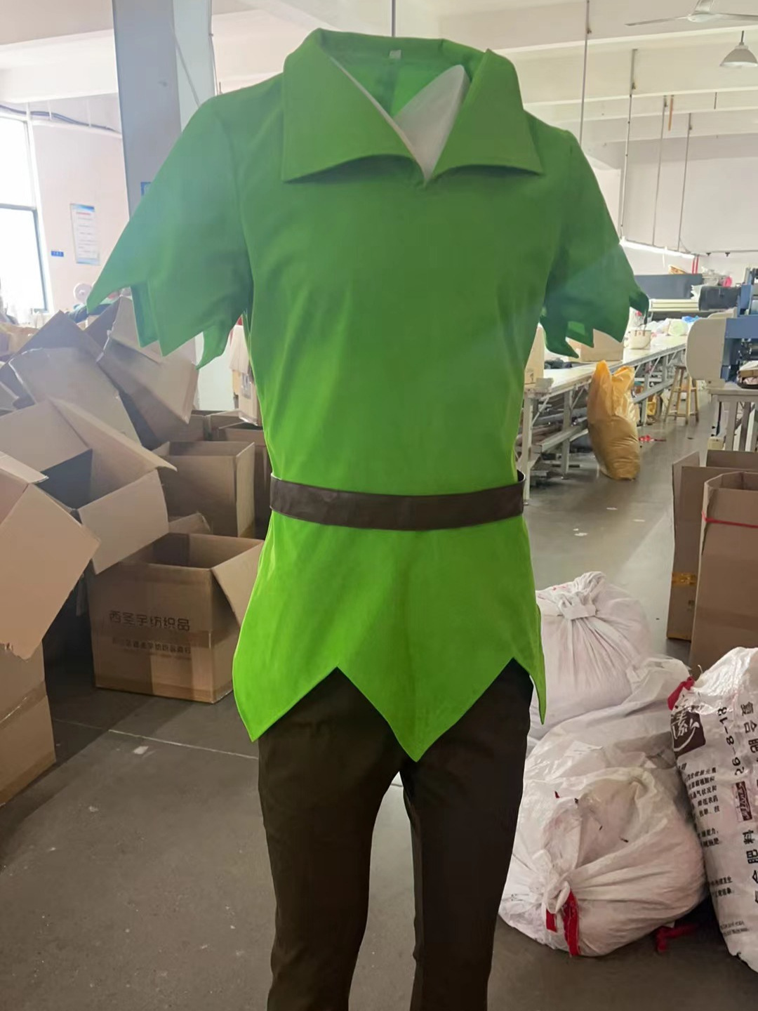 Amazon wish foreign trade Peter Pan cos men and women Halloween cosplay party costume