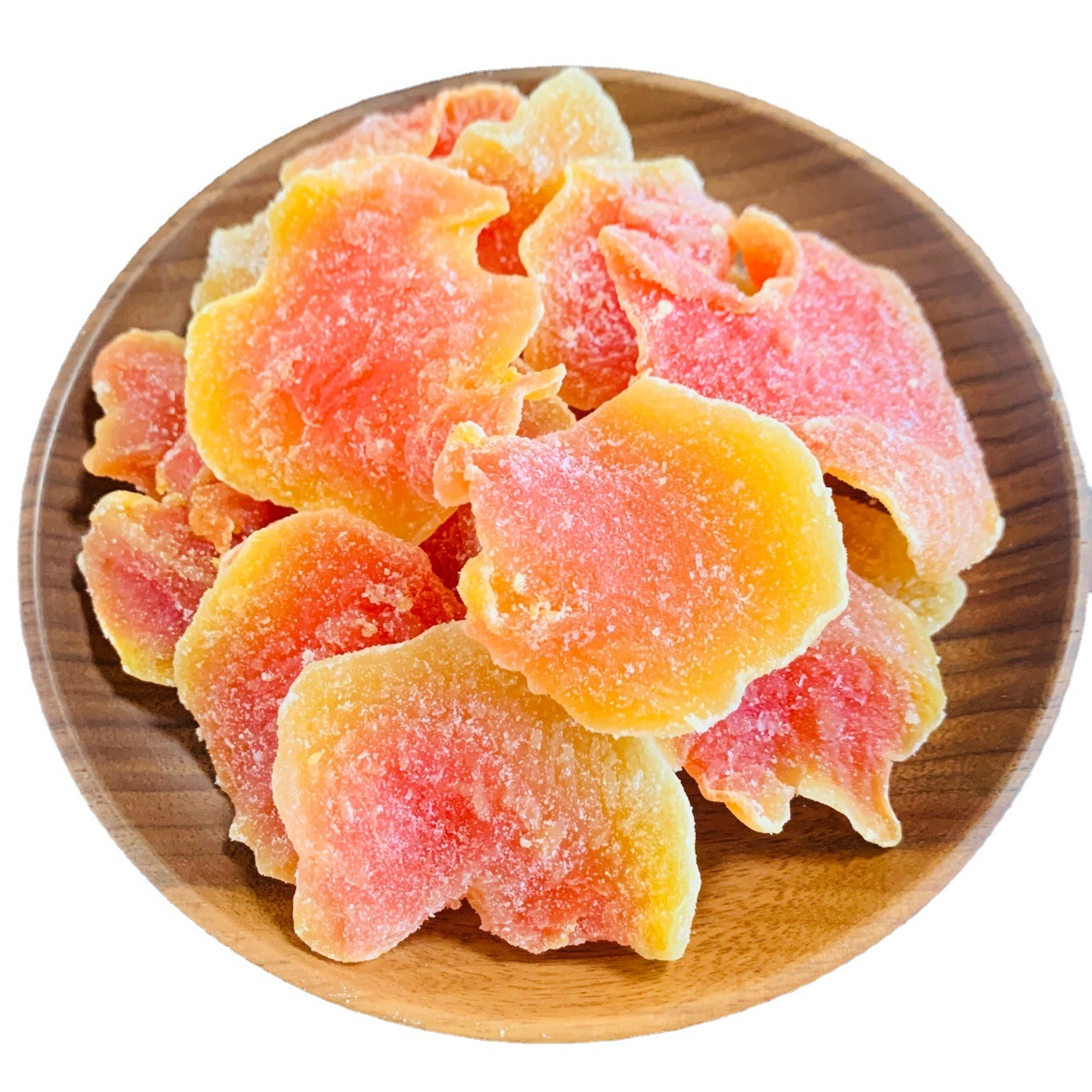 Dried papaya red papaya slices from 2.5kg wholesale snacks dried fruits ready to eat in open bags