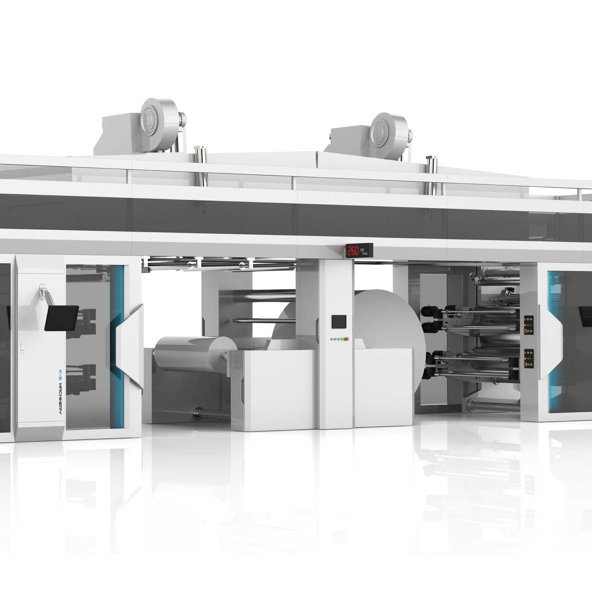 4+4 Double-Sided Woven Bag Valve Bag Printing Machine Putty Bag Flexographic Printing Machine Sms Conch Cement Bag Printing Equipment