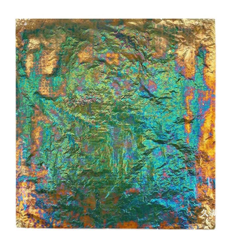 Gold Foil Paper Painting, Burnt Foil, Broken Gold Foil, Silver Foil Painting, Buddha Statue, Rock Painting, Art Tools, Nail Salon Crafts