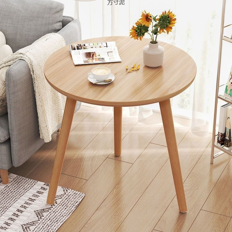 Small Coffee Table, Small Apartment, Small Table, Home Living Room, Small Round Table, Coffee Table, Simple Bedroom Balcony Tea Table, Grade a