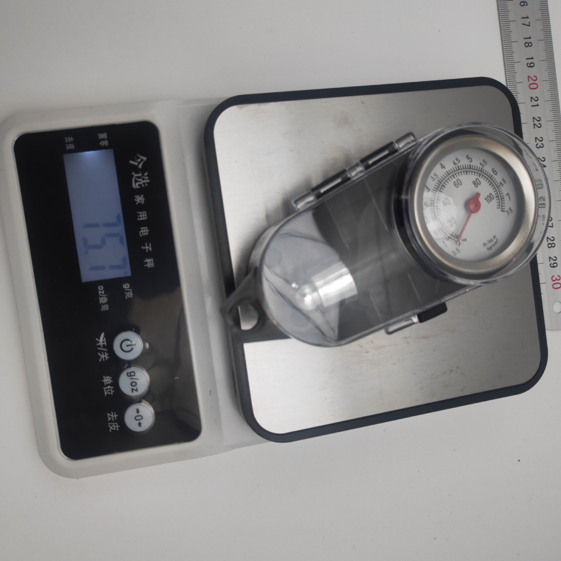 Mechanical High-precision Car Tire Pressure Gauge Boxed Tire Pressure Gauge Inflatable Tire Pressure Gauge Multi-function Tire Pressure Gauge