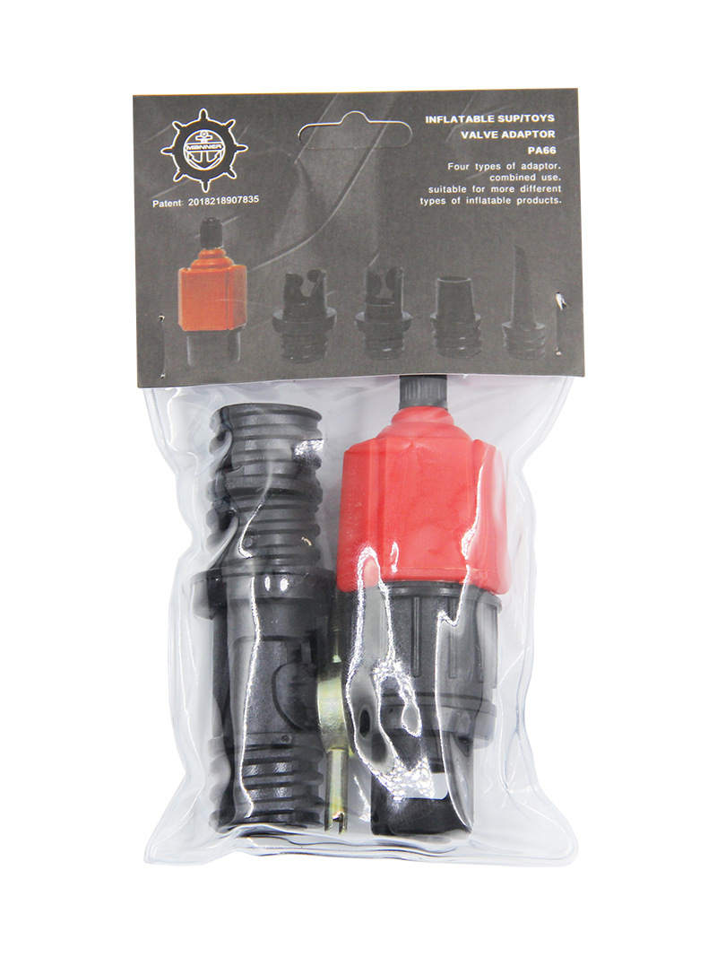 SUP paddle board air valve adapter surfboard kayak rubber boat assault boat car pump multifunctional adapter