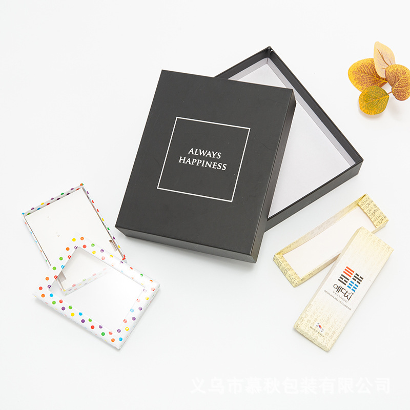 Carton packaging gift box ding jewelry department store digital product jewelry box can be sample set zhi