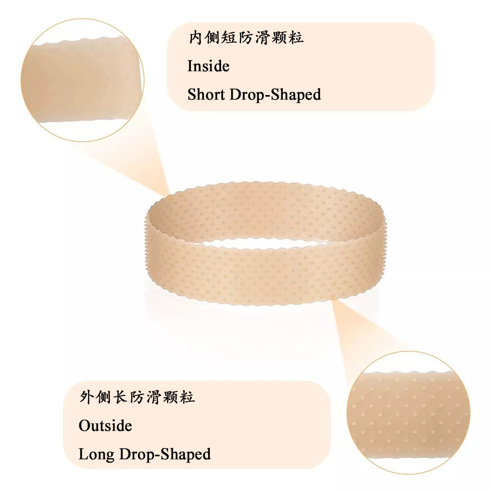 Cross-border Explosive Silicone Wig Headband Non-slip Silicone Sports Hair Band Anti-sweat Band SiliconeWigBand