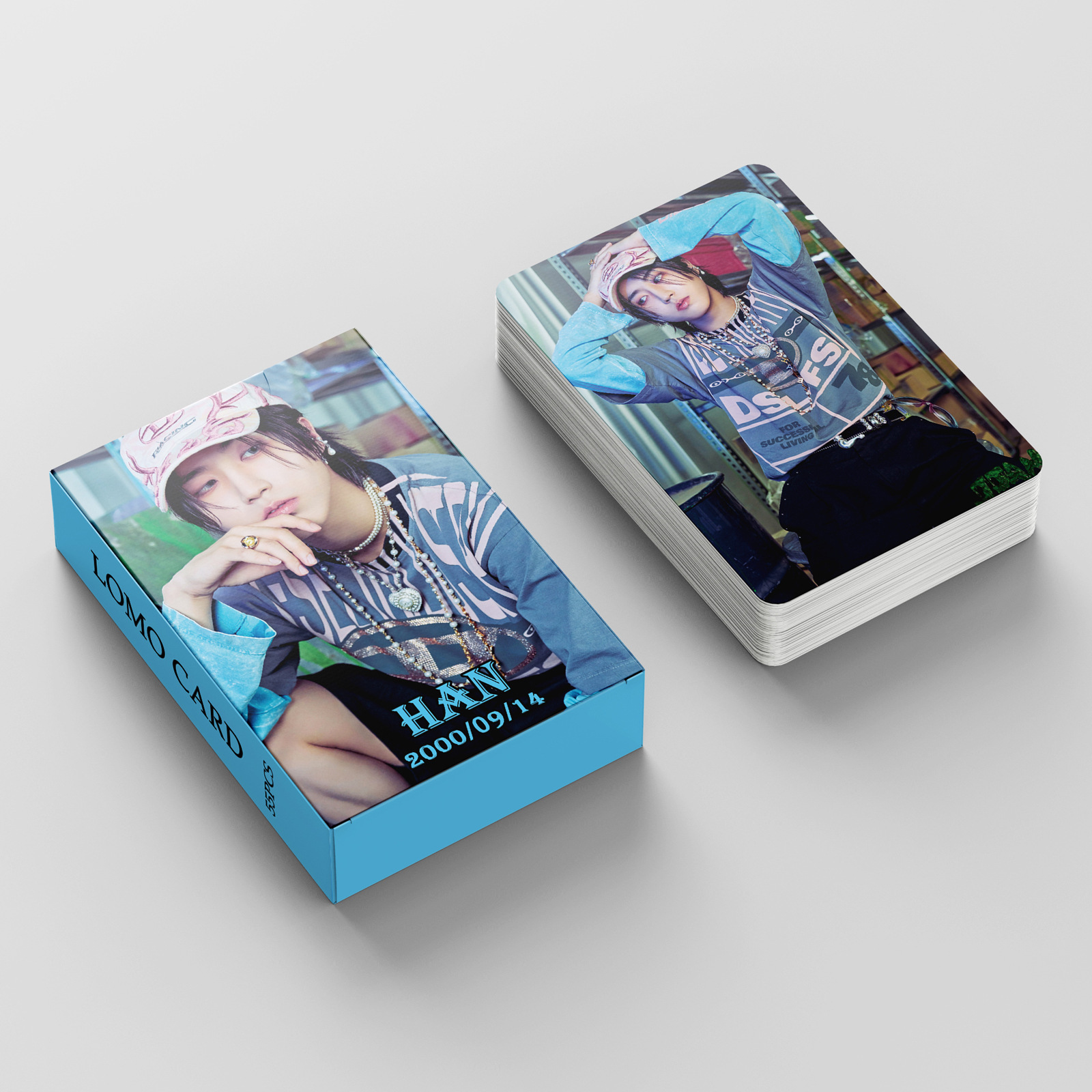 A Large Number of 55 Stray Kids Cards in Stock Han Zhichengate Cards H Star Peripheral Factory Printing