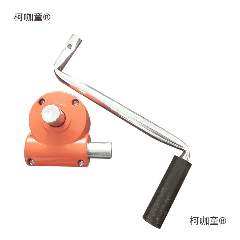 Greenhouse Manual Film Roller, Hand-Cranked Roller Shutter, Durable and Stable, Agricultural Greenhouse Accessories, Gardening Turbine Metabo