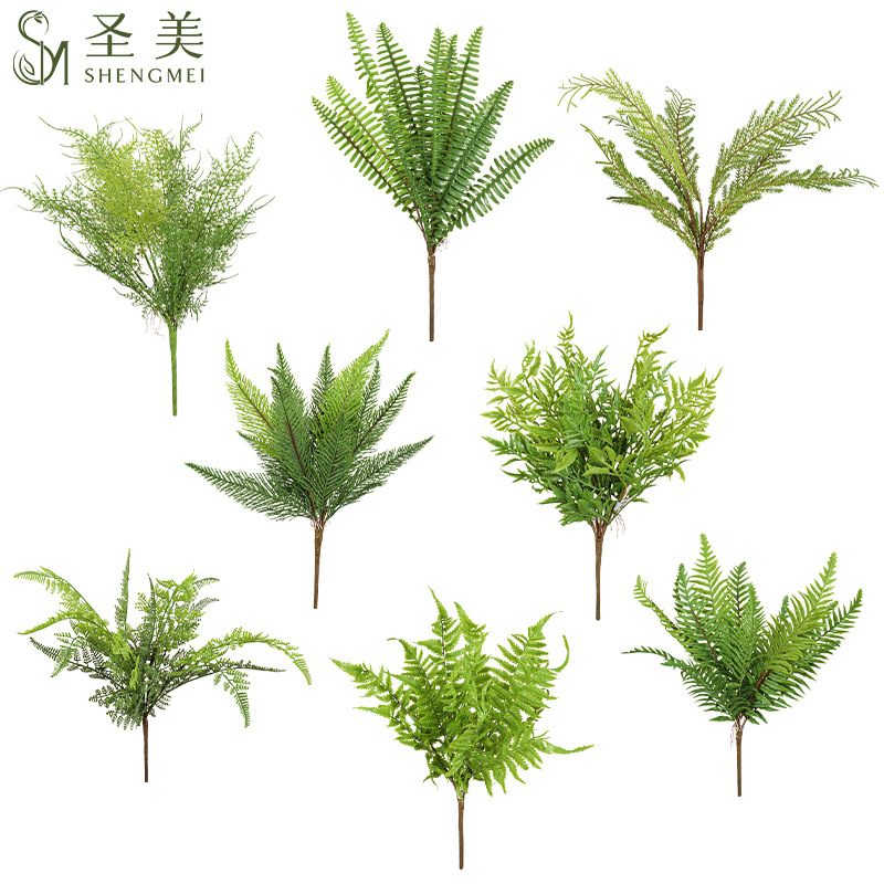 Искусственный папоротник, персидская трава, имитация цветов для декора